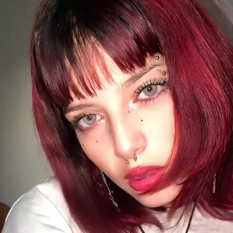 Uniieye Rome Times Green Prescription Colored Contact Lenses