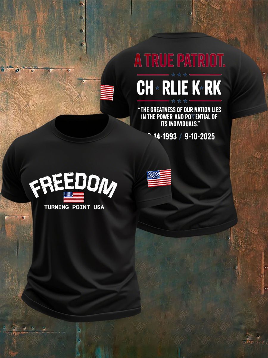 Men's Freedom TP Printed T-shirt-America250