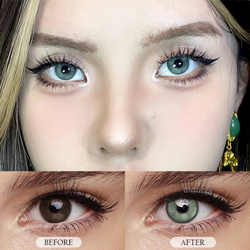 Uniieye Apex Green Colored Contact Lenses-UNIIEYE