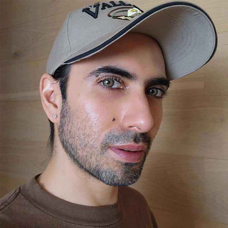 Uniieye New York II Appeal Grey Brown Prescription Men Colored Contact Lenses