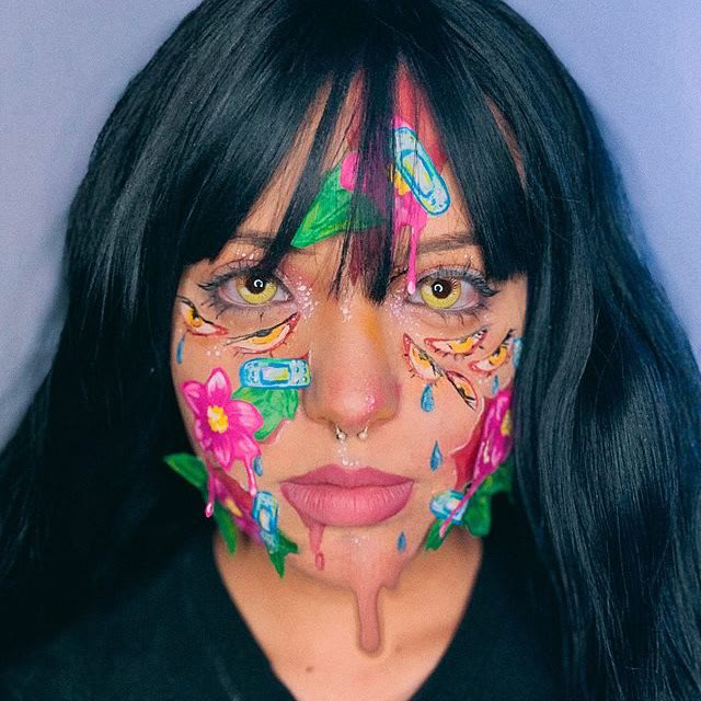 Uniieye Anime Tear Yellow Prescription Cosplay Colored Contact Lenses-UNIIEYE