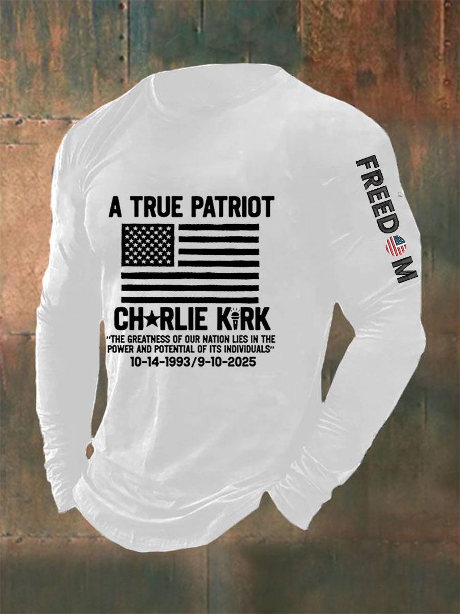 Men's Freedom Is Not Free R.I.P C.K Long Sleeve T-shirt-America250