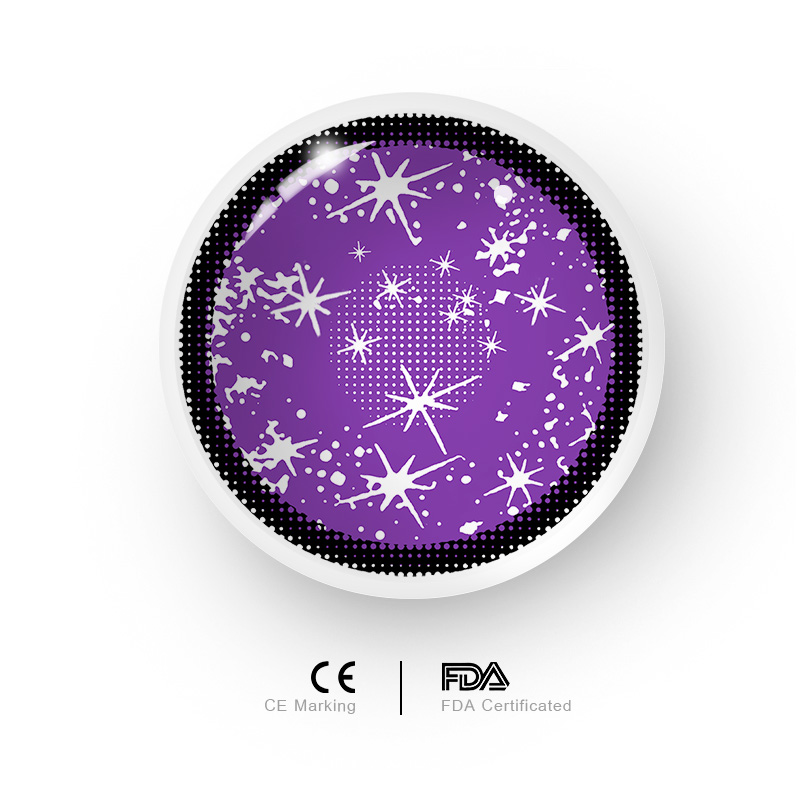 Uniieye Blind Midsummer Prescription Cosplay Colored Contact Lenses-UNIIEYE