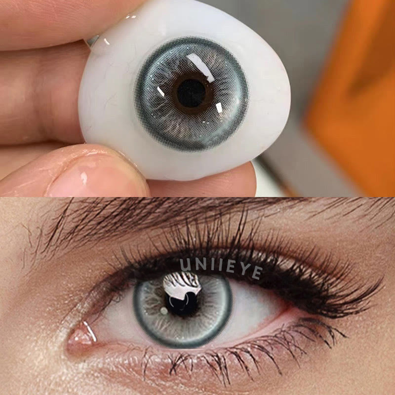 Uniieye Viva Blue Prescription Men Colored Contact Lenses