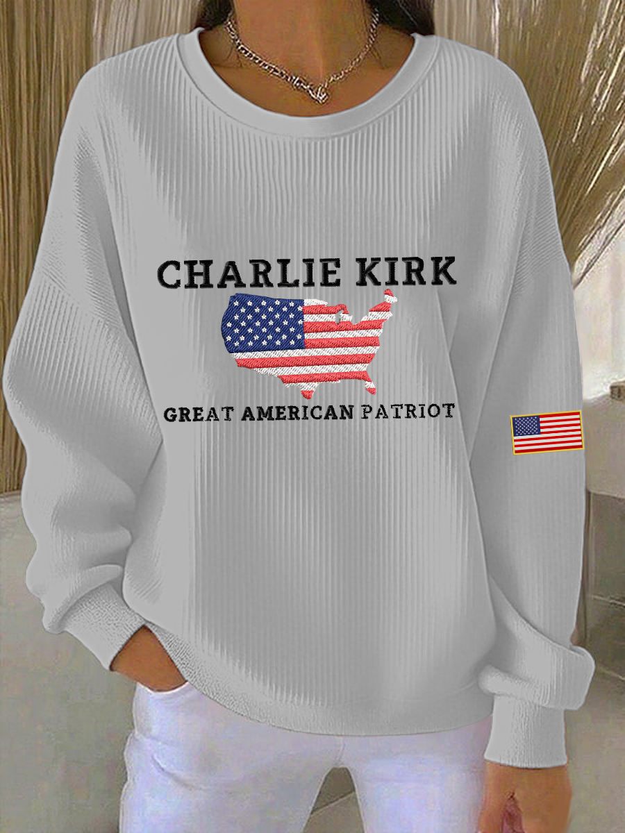 Women's patriotic sweatshirt-America250