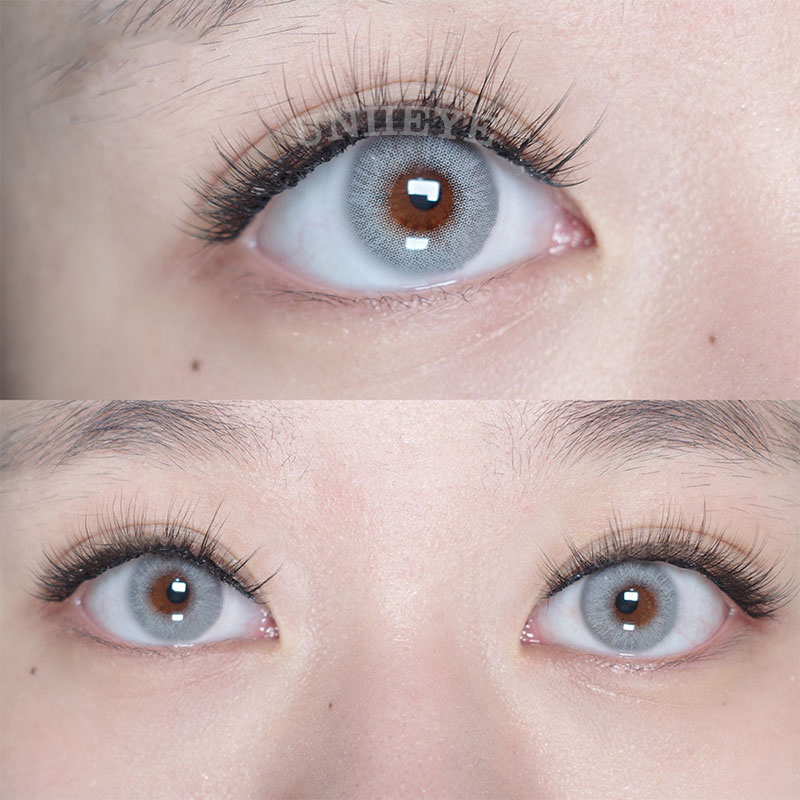 Uniieye Queen Grey Prescription Colored Contact Lenses-UNIIEYE