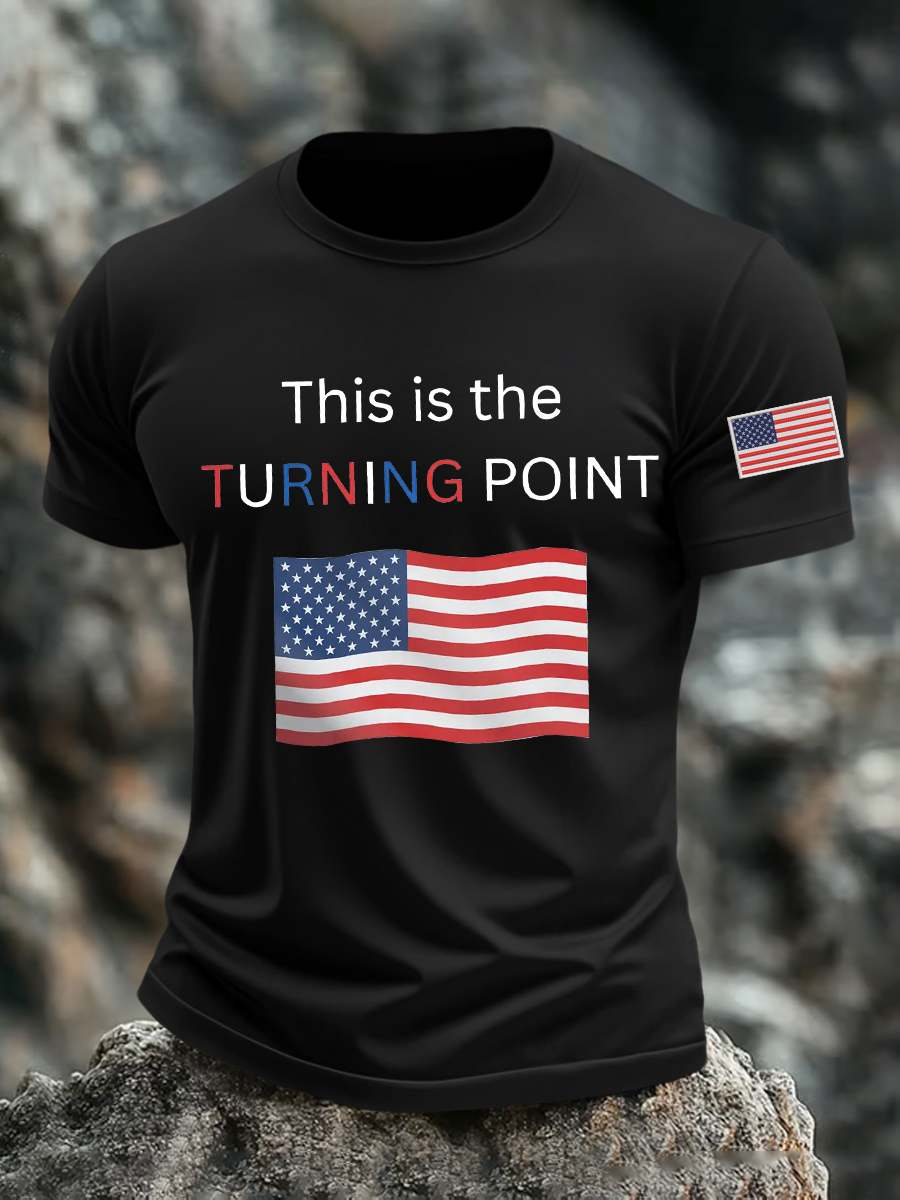 Men's This Is  Printed T-shirt-America250