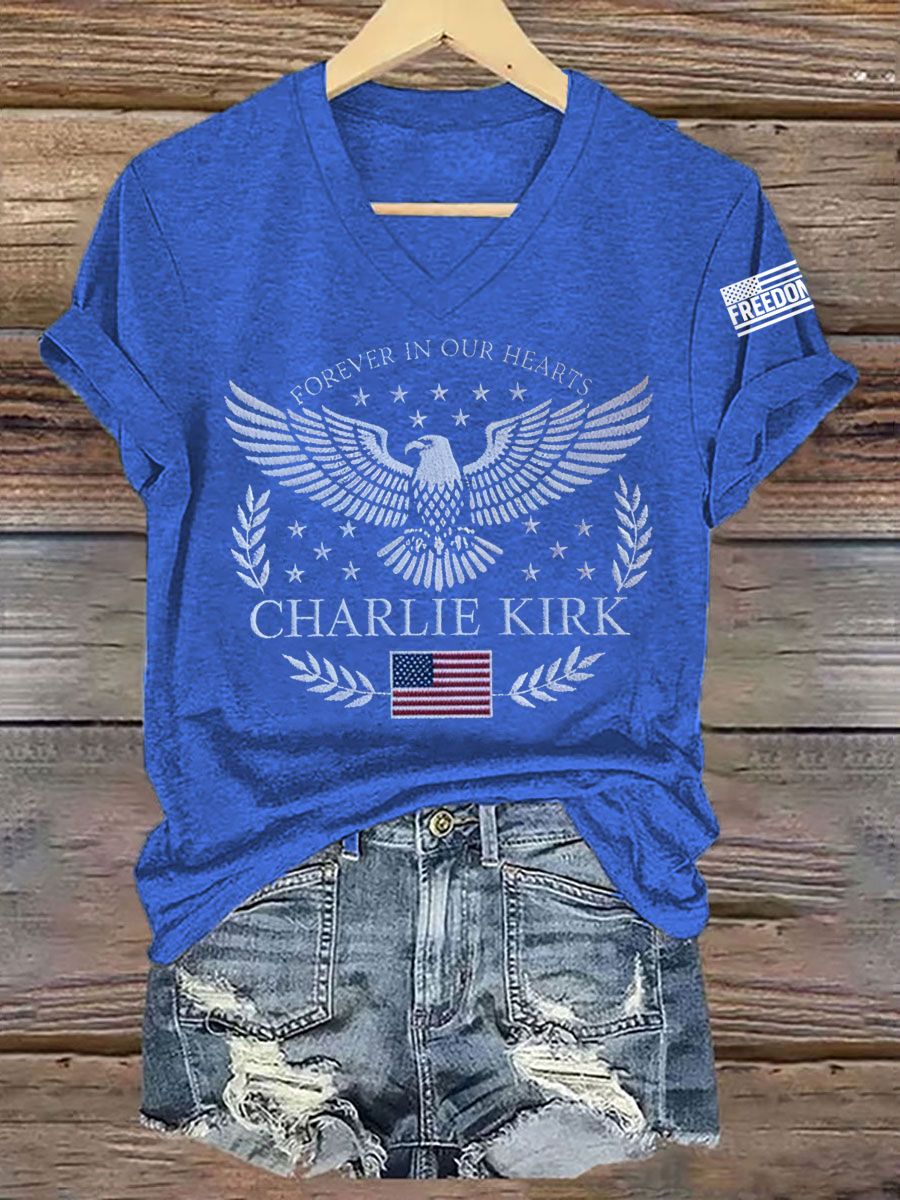 Women's Forever In Our Heart R.I.P C.K Tee-America250