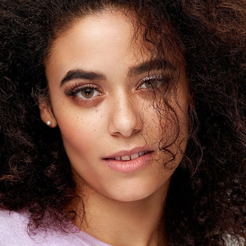 Uniieye Hidrocor II Ocre Prescription Colored Contact Lenses-UNIIEYE