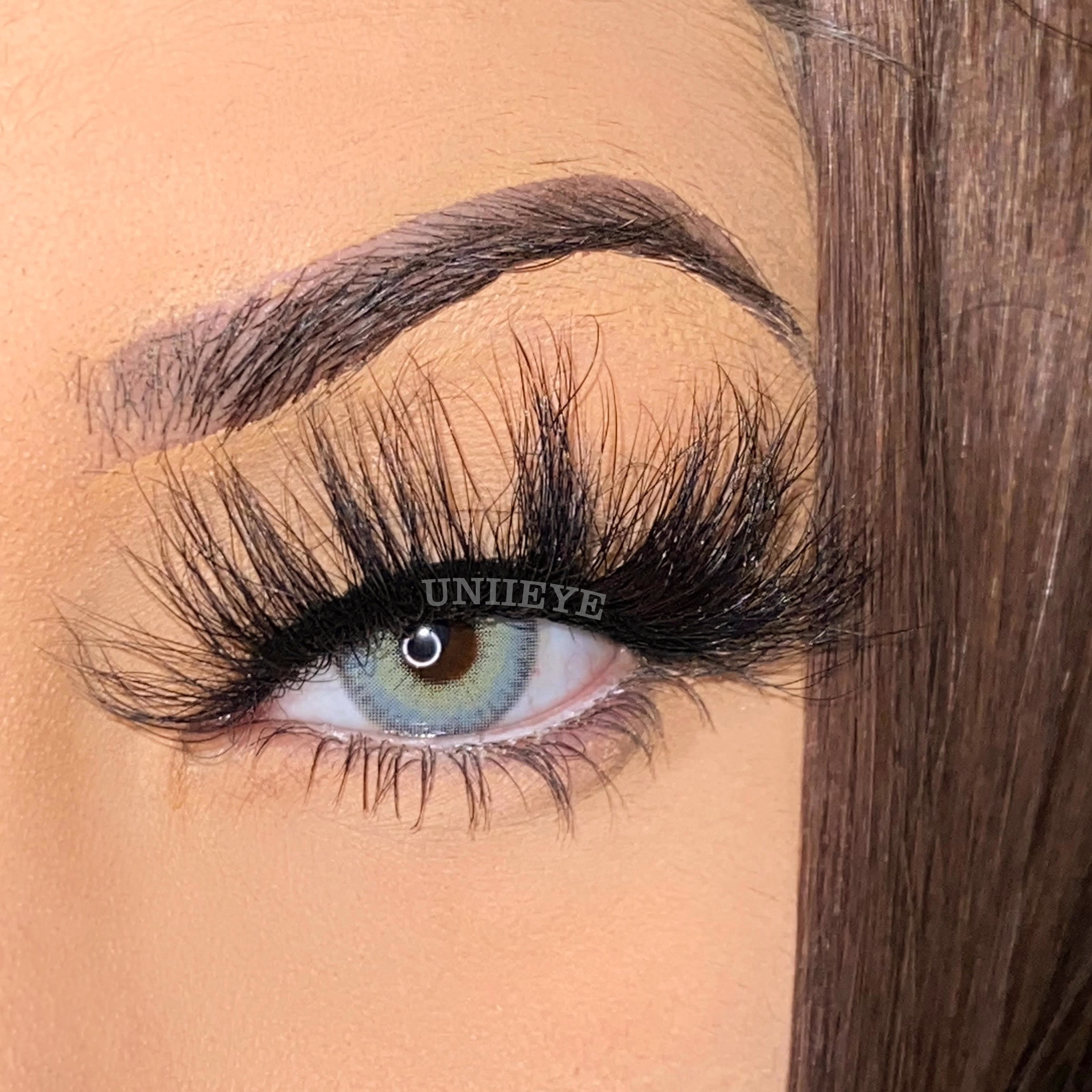 Uniieye Siren Blue Prescription Colored Contact Lenses-UNIIEYE