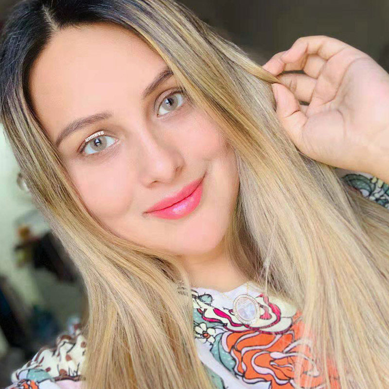 Uniieye Hidrocor II Ambar Prescription Colored Contact Lenses-UNIIEYE