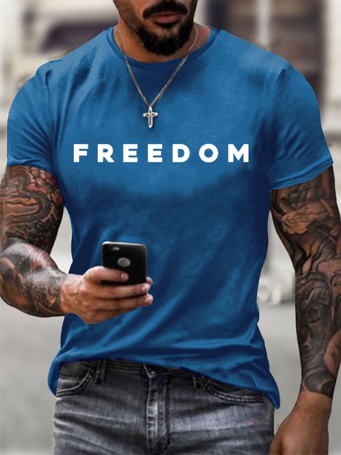 Men's Commemorative Printed T-Shirt-America250