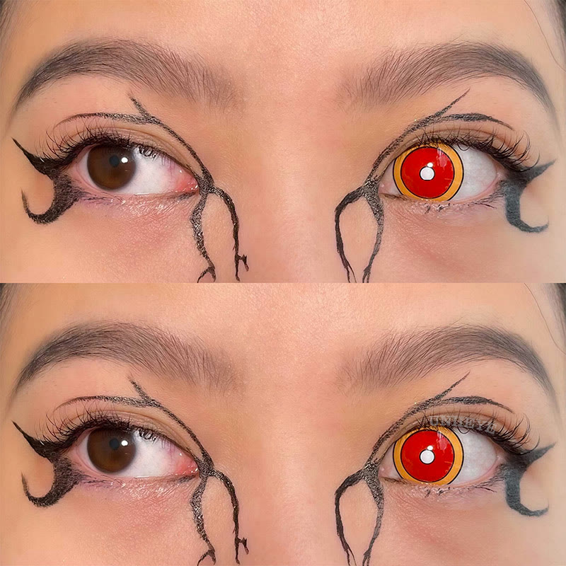 Uniieye Blind Rengoku Kyoujurou Cosplay Colored Contact Lenses-UNIIEYE