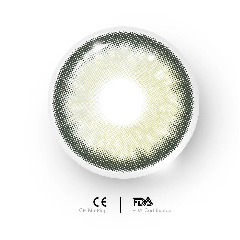 Uniieye Tyrande Green Prescription Colored Contact Lenses