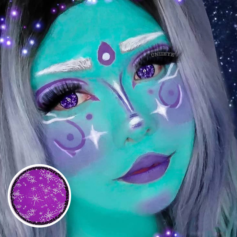 Uniieye Blind Midsummer Prescription Cosplay Colored Contact Lenses-UNIIEYE