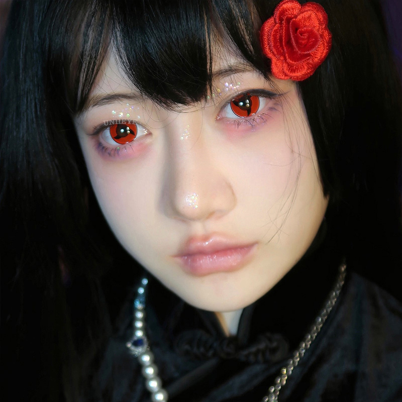 Uniieye Sharingan Cosplay Colored Contact Lenses-UNIIEYE