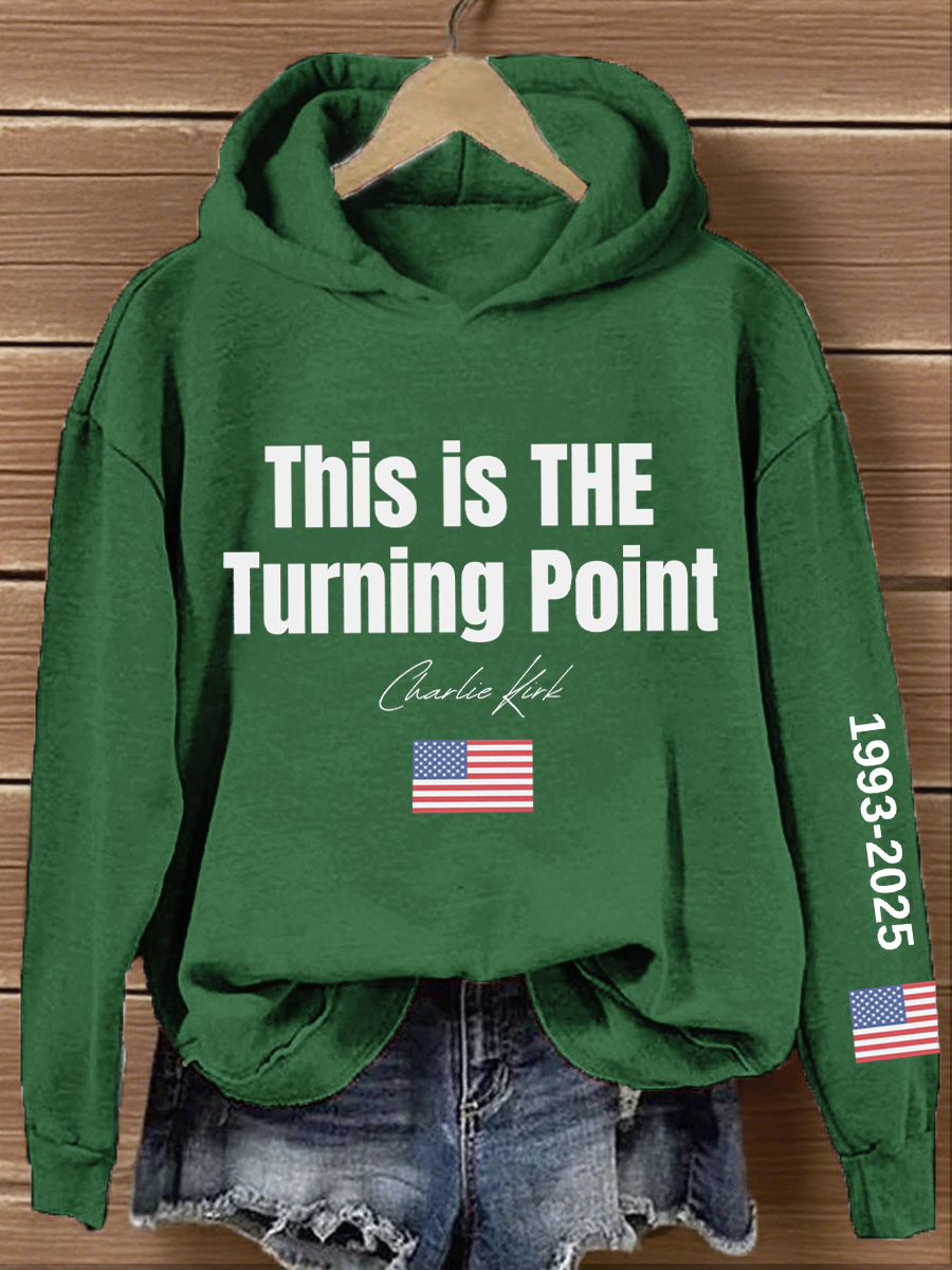 Women's This Is  Print Hoodie-America250