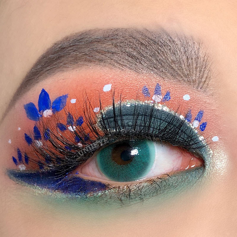 Uniieye Hidrocor II Verde Prescription Colored Contact Lenses-UNIIEYE