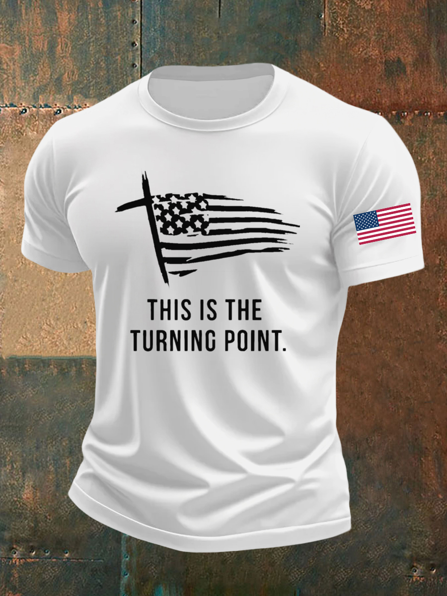 Men's This Is  Printed T-shirt-America250