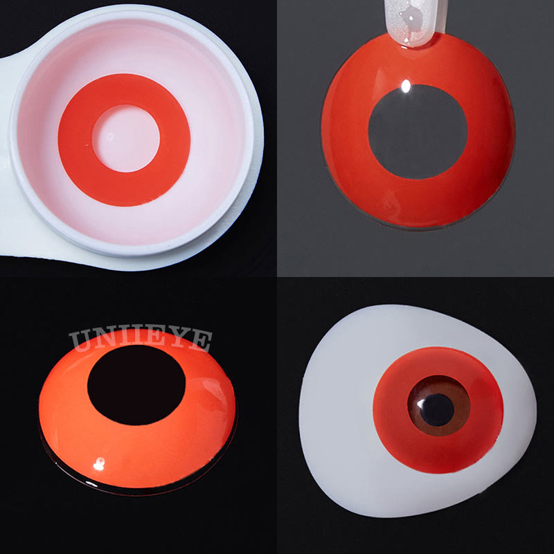 Uniieye Vampire Block Prescription Cosplay Colored Contact Lenses-UNIIEYE