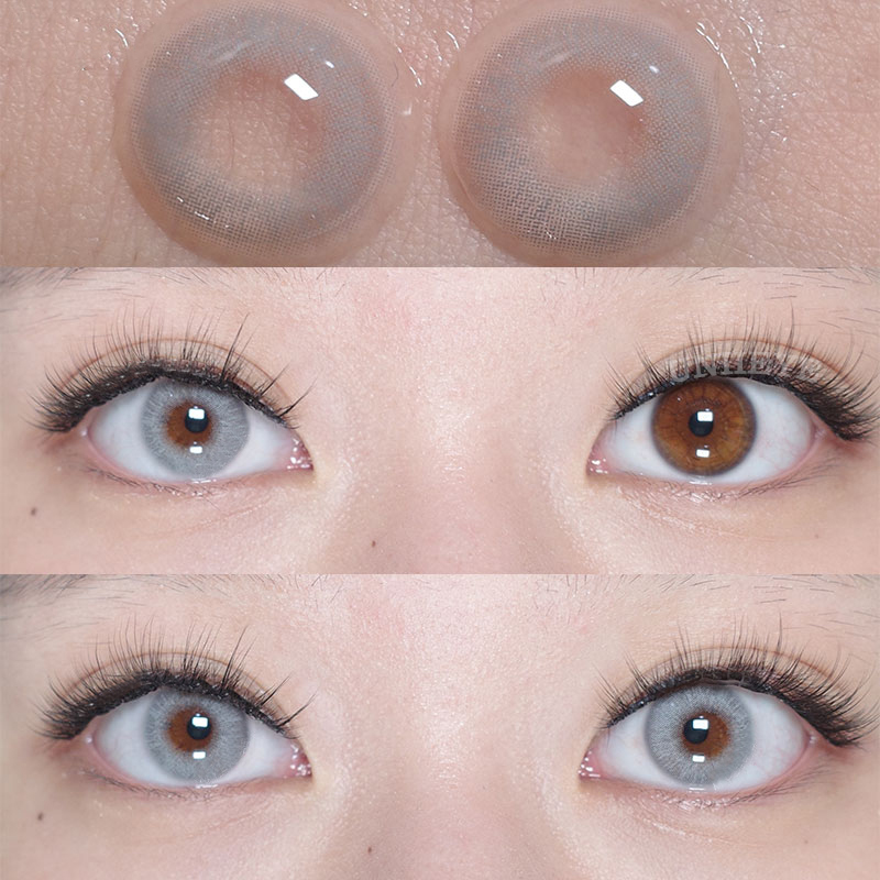Uniieye Queen Grey Prescription Colored Contact Lenses-UNIIEYE