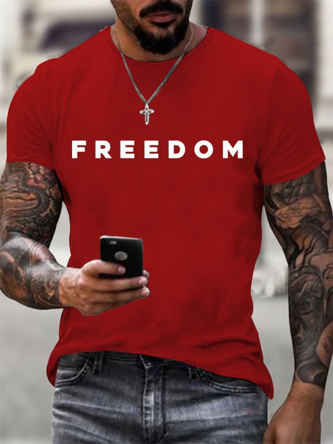 Men's Commemorative Printed T-Shirt-America250