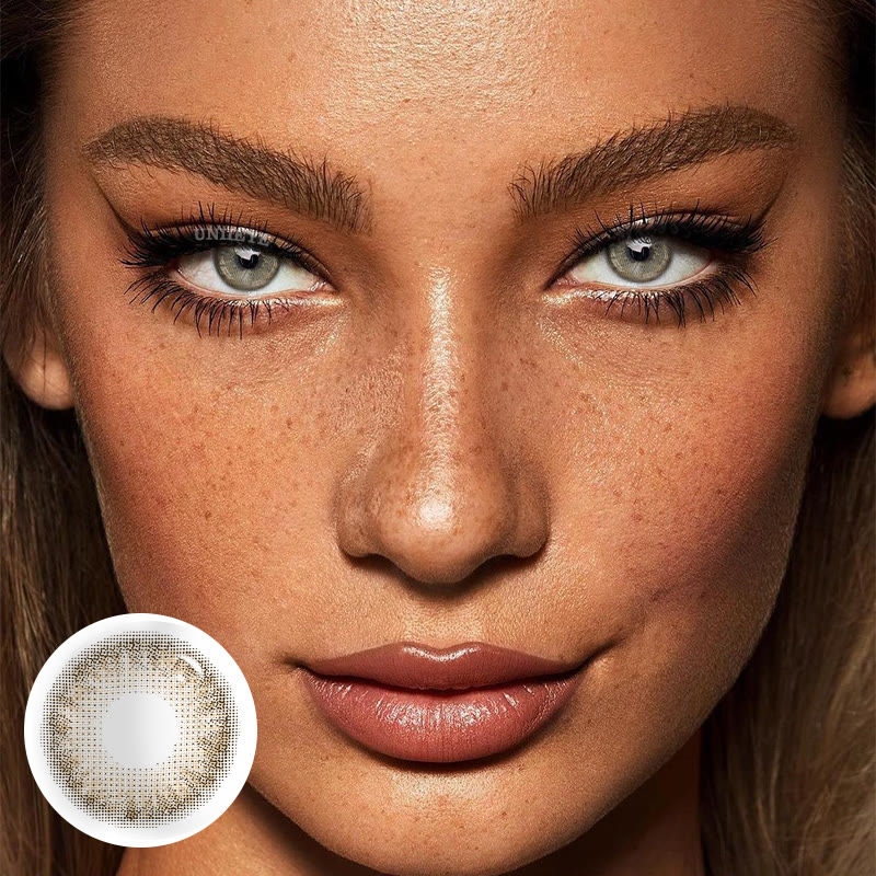 Uniieye Sydney Brown Prescription Colored Contact Lenses-UNIIEYE