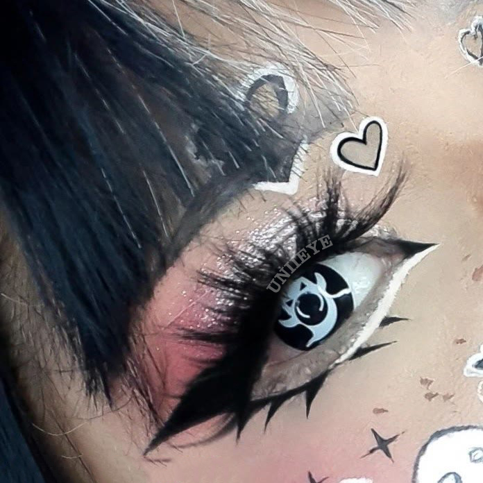 Uniieye Ghost Prescription Cosplay Colored Contact Lenses-UNIIEYE