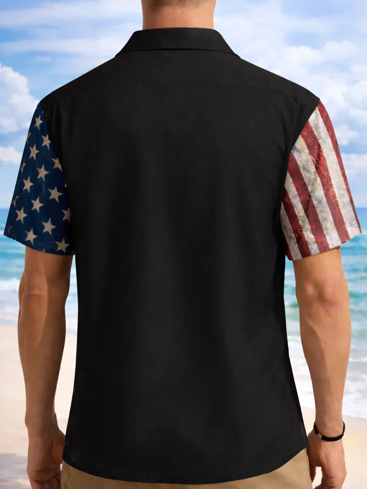 Men's America 250 Print Short Sleeve Shirt-America250