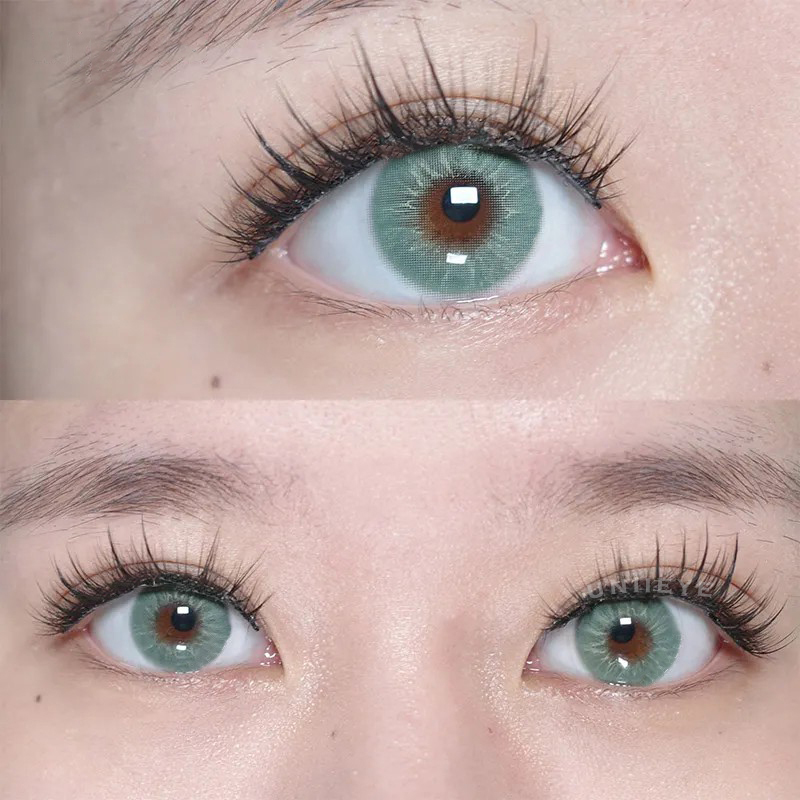 Uniieye Eros Green Prescription Colored Contact Lenses
