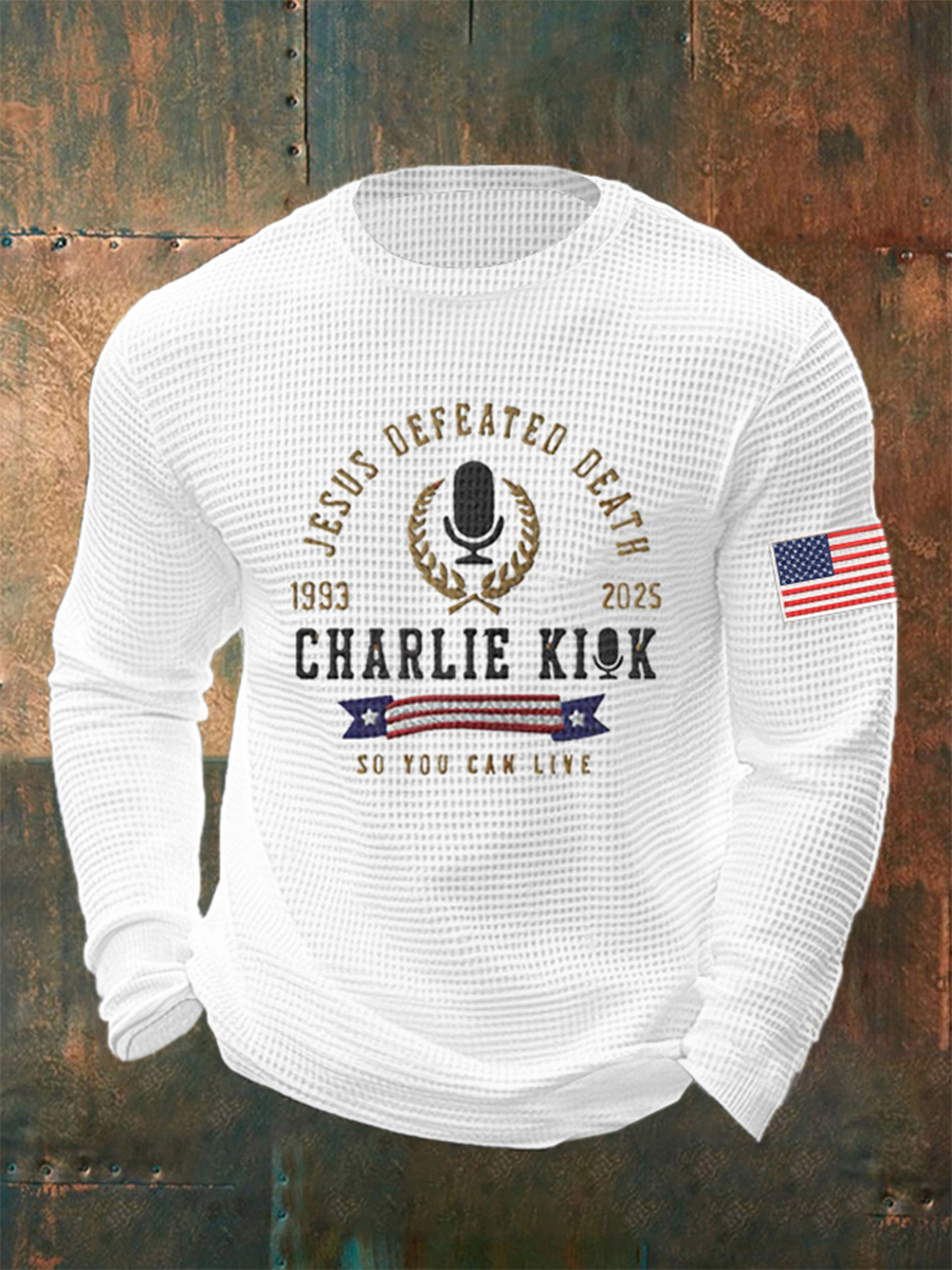 Men's Jesus Defeated Death So You Can Live R.I.P C.K Top-America250