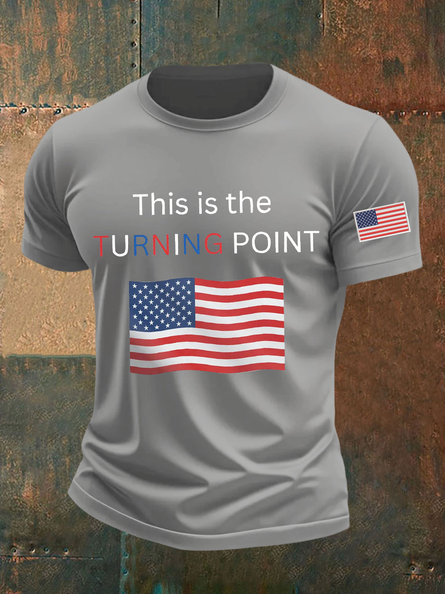 Men's This Is  Printed T-shirt-America250