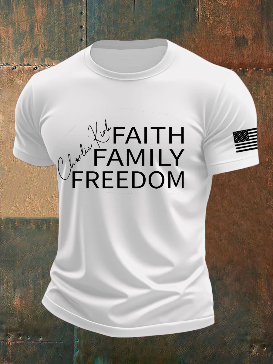 Men's C.K Printed T-shirt-America250