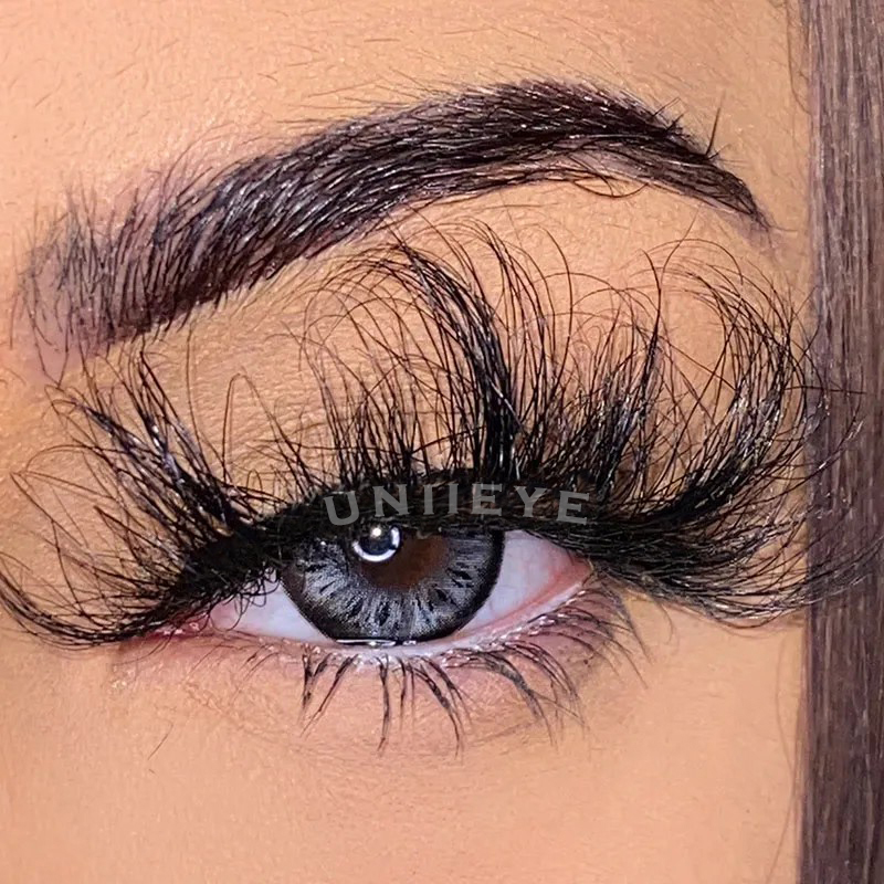 Uniieye Cocoa Black Prescription Colored Contact Lenses