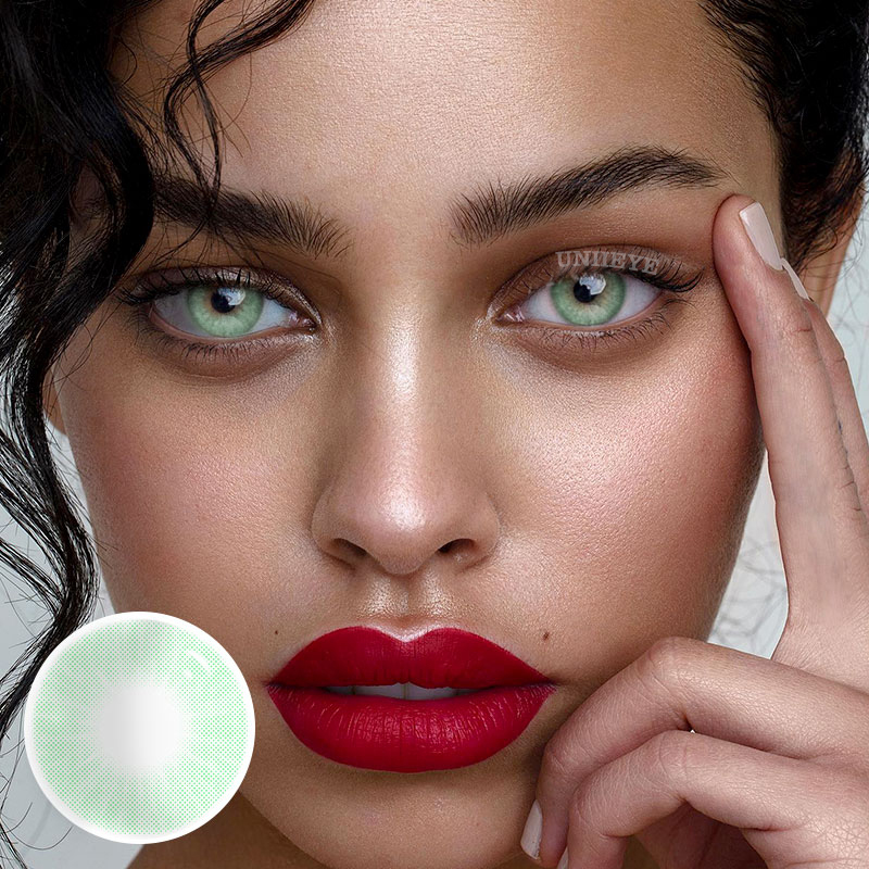 Uniieye Hidrocor II Verde Prescription Colored Contact Lenses-UNIIEYE