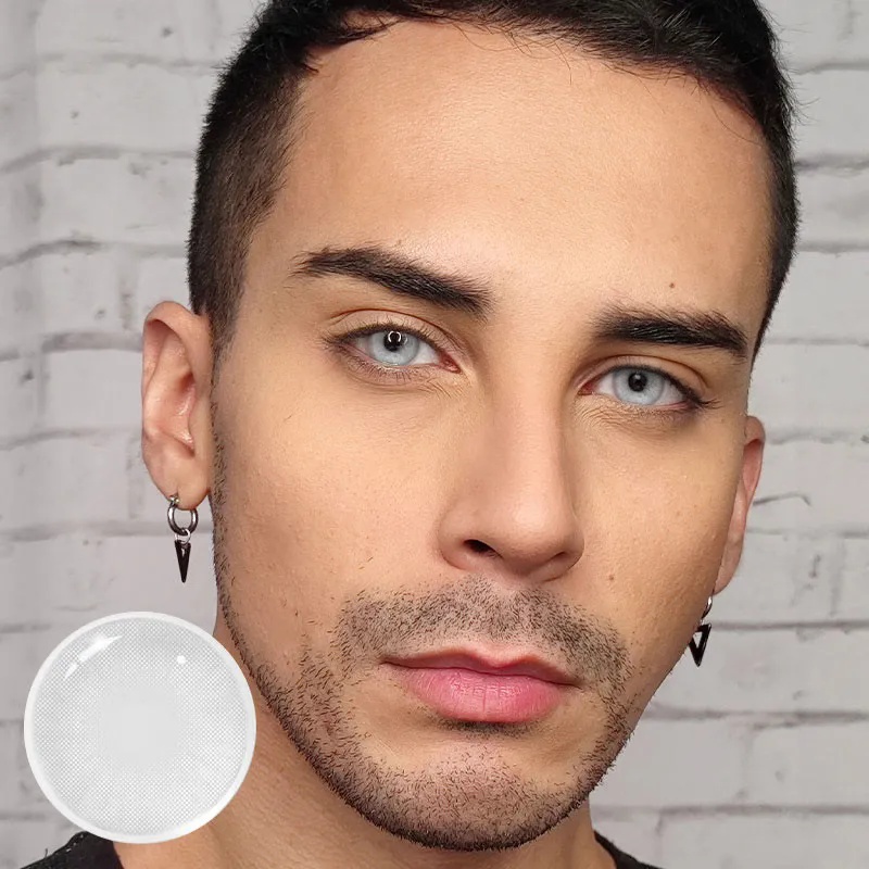 Uniieye Hidrocor II Ice Prescription Men Colored Contact Lenses