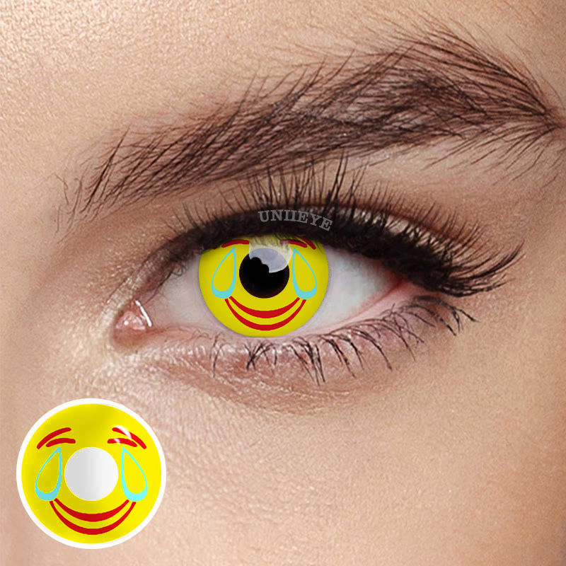 Uniieye Joker Prescription Cosplay Colored Contact Lenses-UNIIEYE