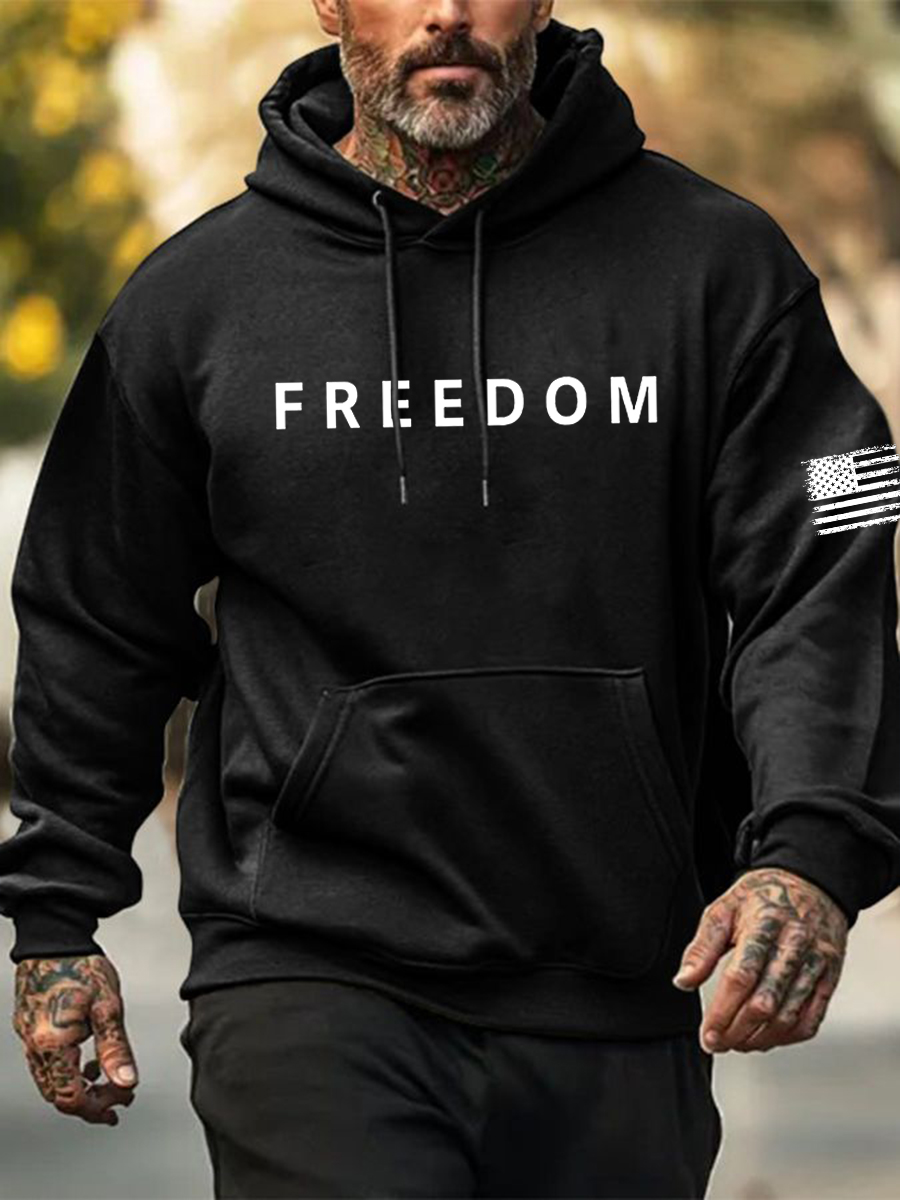 Men's Freedom Is Not Free R.I.P C.K Hooded Sweatshirt-America250