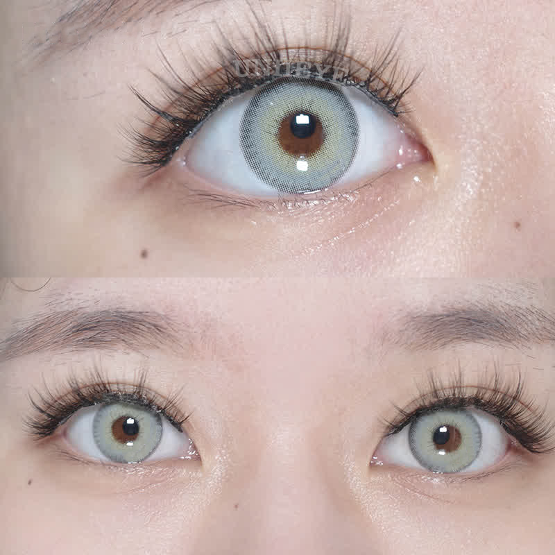 Uniieye Siren Blue Prescription Colored Contact Lenses-UNIIEYE