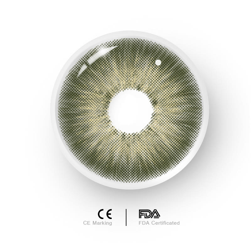 Uniieye New York III Green Men Colored Contact Lenses