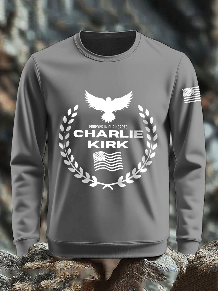 Men's patriotic print sweatshirt-America250