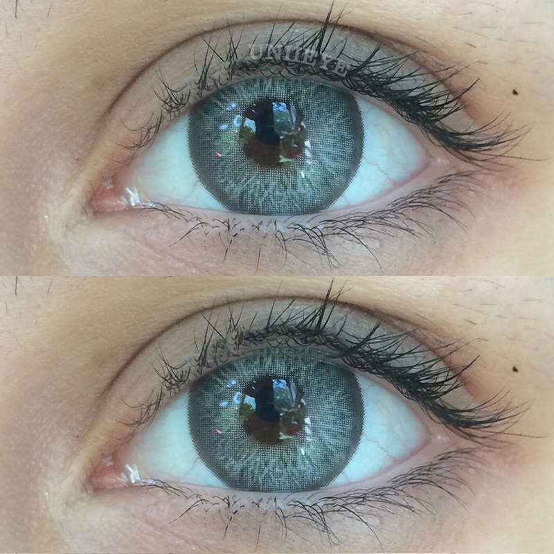 Uniieye Barbie Taylor Grey Prescription Colored Contact Lenses-UNIIEYE