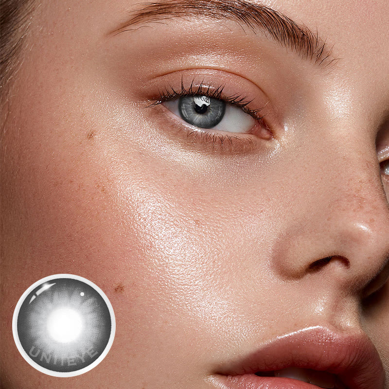 Uniieye Dolly Black Prescription Colored Contact Lenses