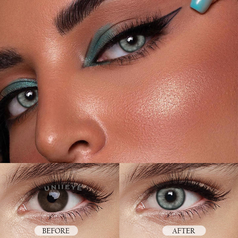 Uniieye Maldives Grey Colored Contact Lenses