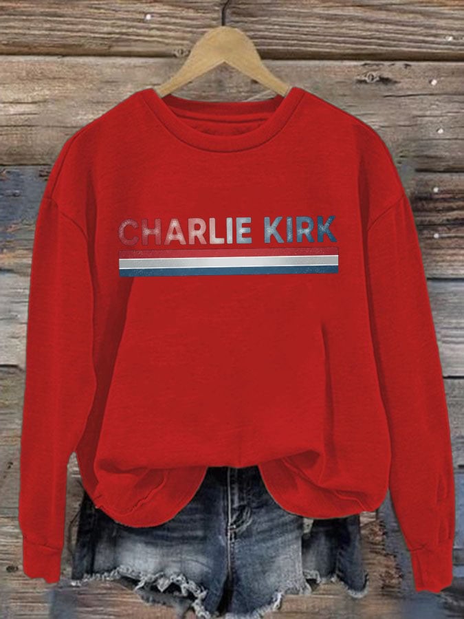 Women's Retro Freedom Print Sweatshirt-America250
