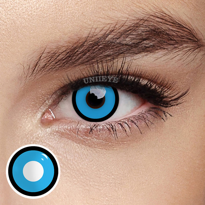 Uniieye Block Blue Prescription Cosplay Colored Contact Lenses-UNIIEYE
