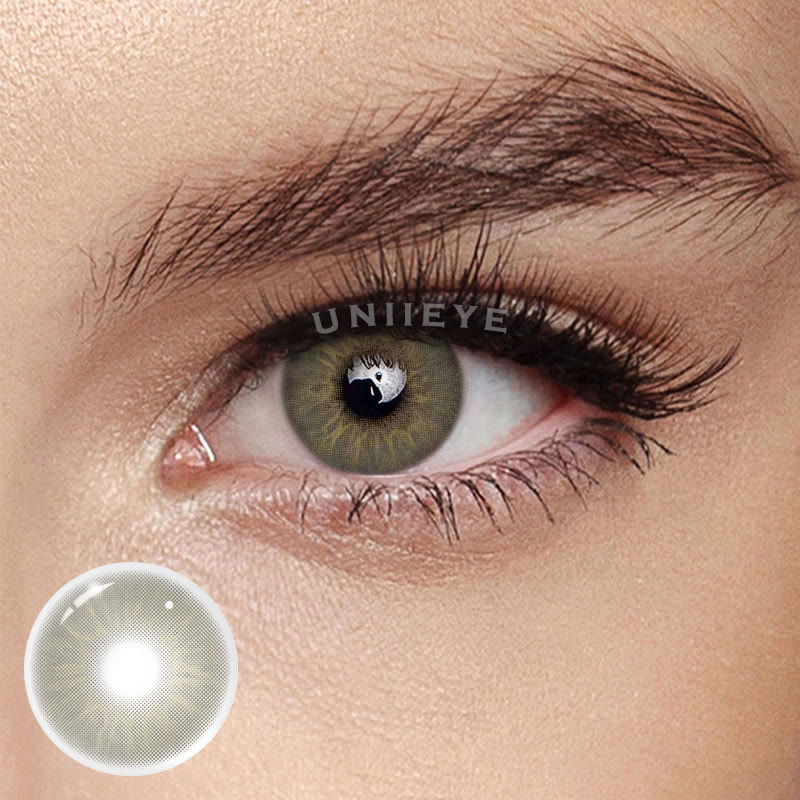 Uniieye Eros Grey Prescription Colored Contact Lenses