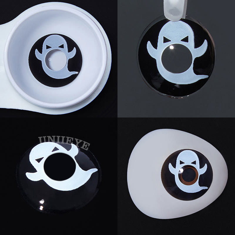 Uniieye Ghost Prescription Cosplay Colored Contact Lenses-UNIIEYE