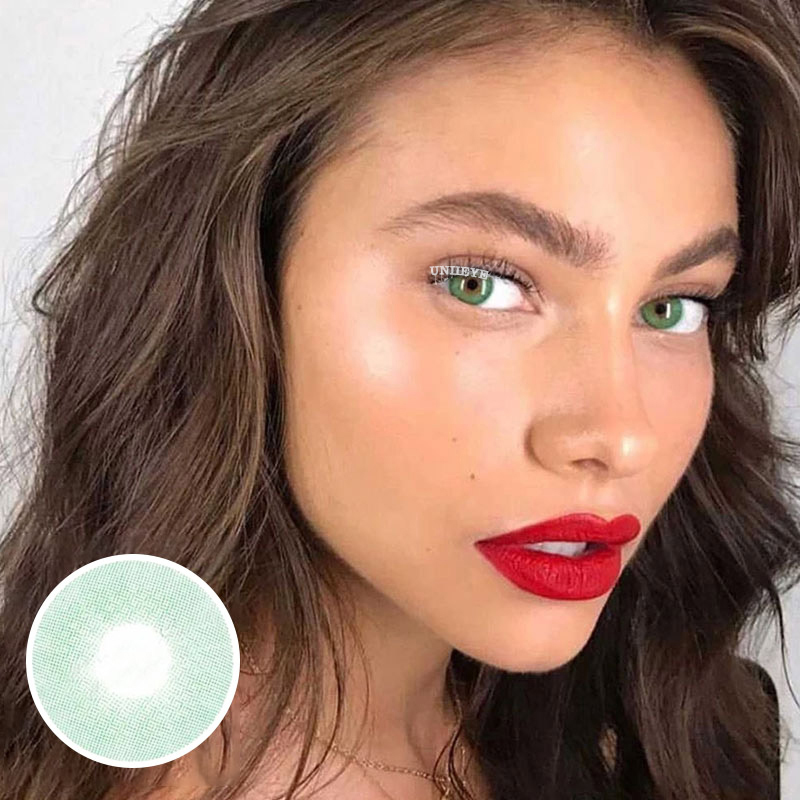 Uniieye Hidrocor II Verde Prescription Colored Contact Lenses-UNIIEYE