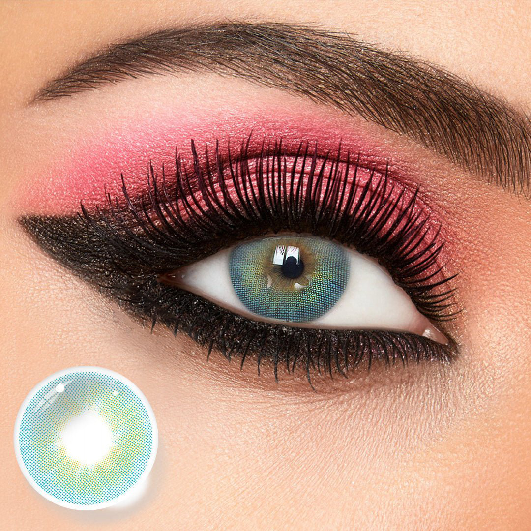 Athena Sky Blue Yearly Colored Contact Lenses